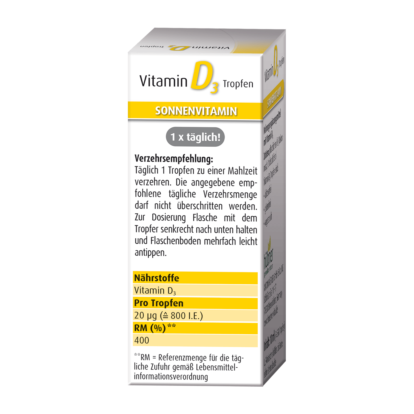 Vitamin D3 Tropfen