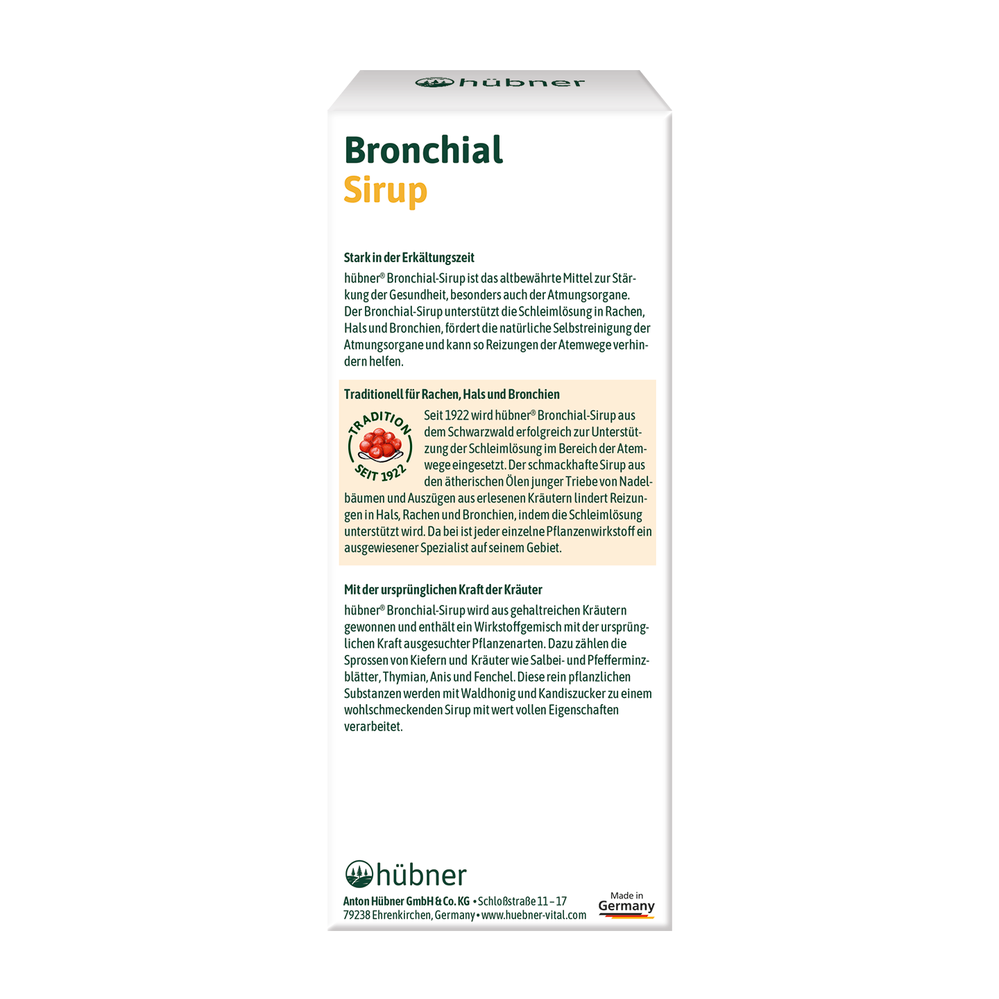 Bronchial-Sirup 250ml