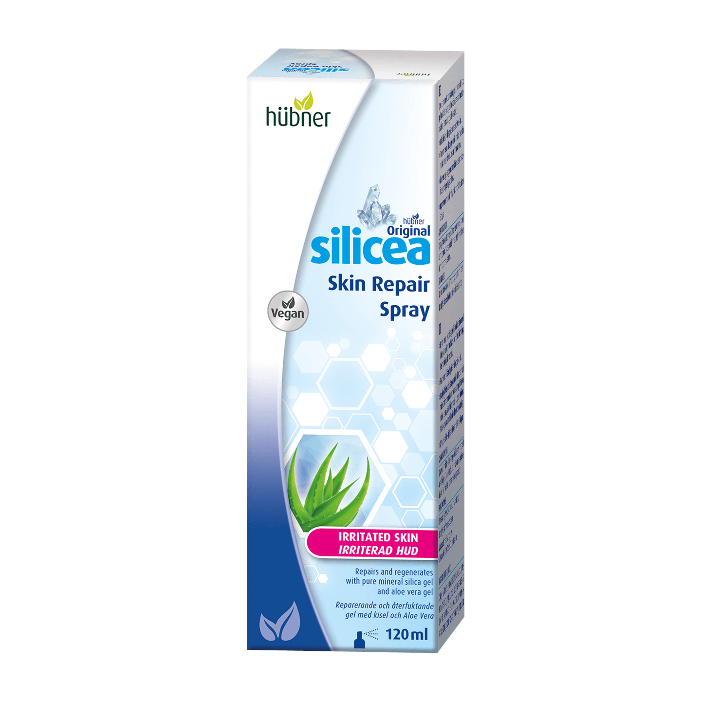 Hübner Original silicea® Skin Repair Spray hinten