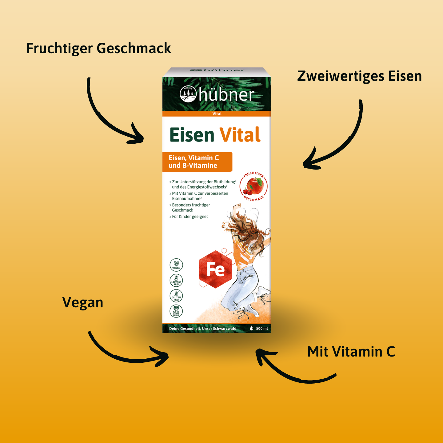 hübner® Eisen Vital 500  ml links